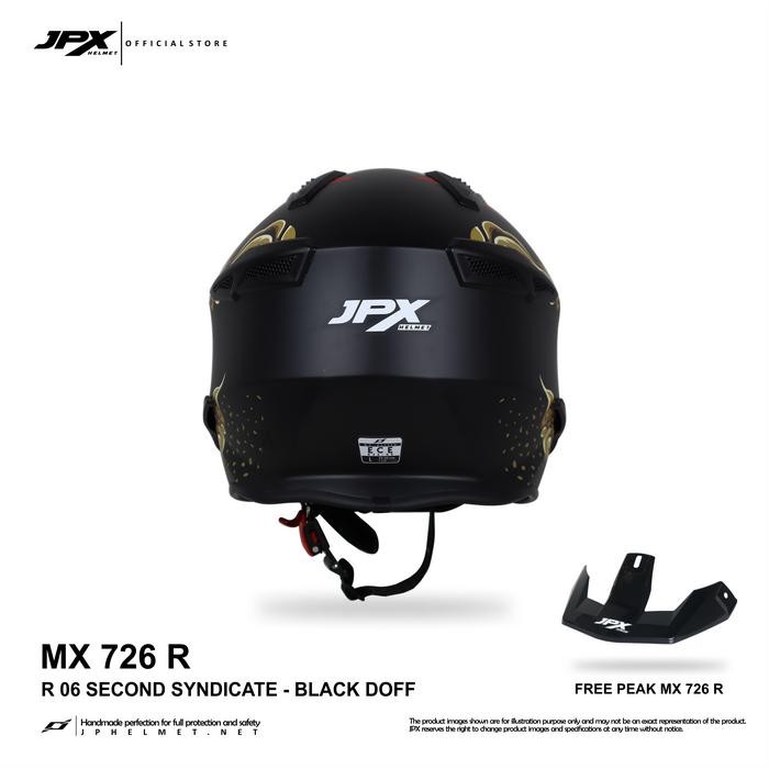 New Jpx Mx 726 - R06 Second Syndicate - Helm Modular Termurah