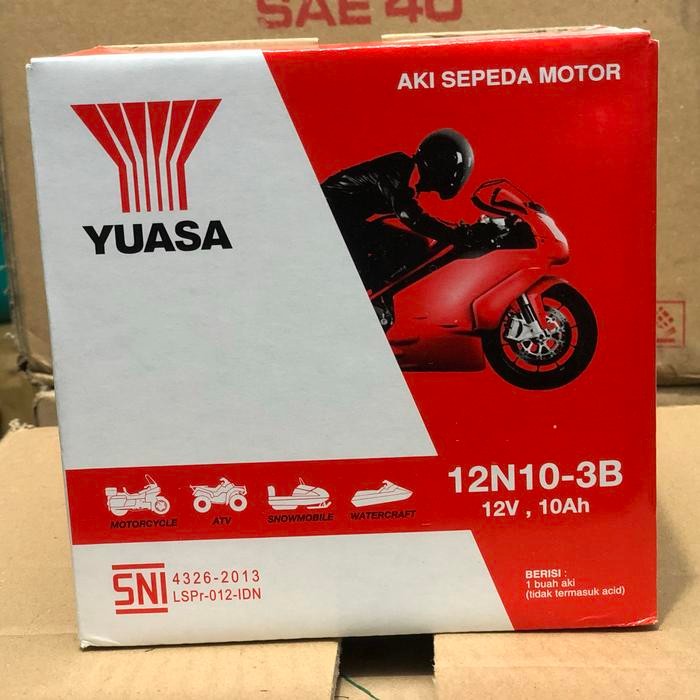 Aki Yuasa 12N 10 3B 10 Amper