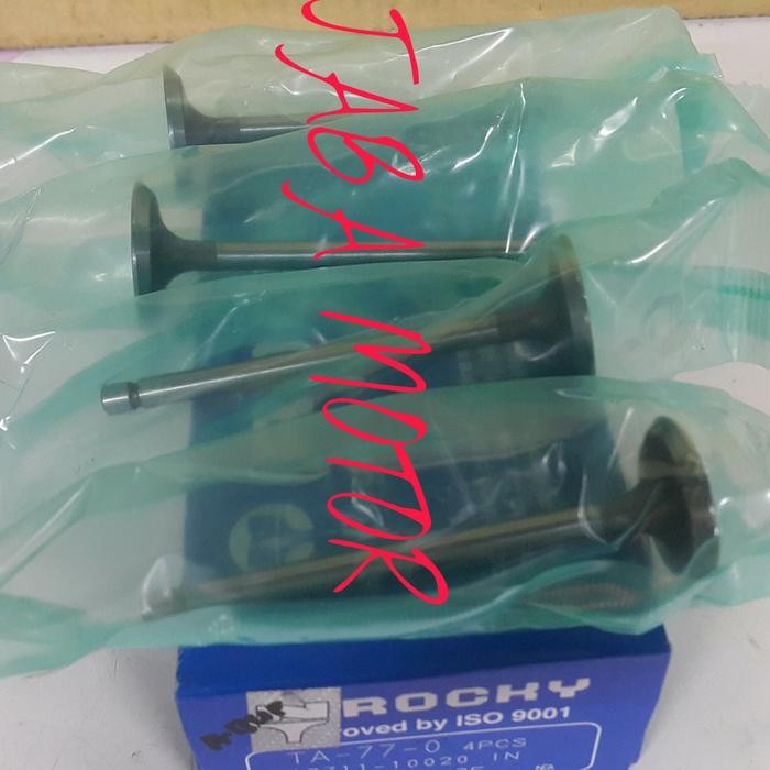 Klep intake starlet-Klep minyak starlet 1E 2E Rocky japan