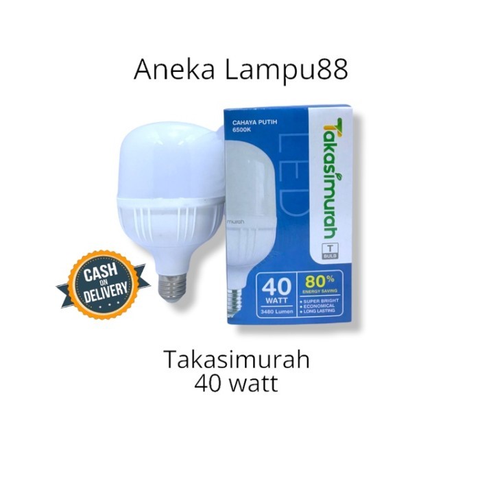 [Expert] LAMPU LED 40 WATT / BOHLAM LED 40WATT TAKASI / LAMPU LED