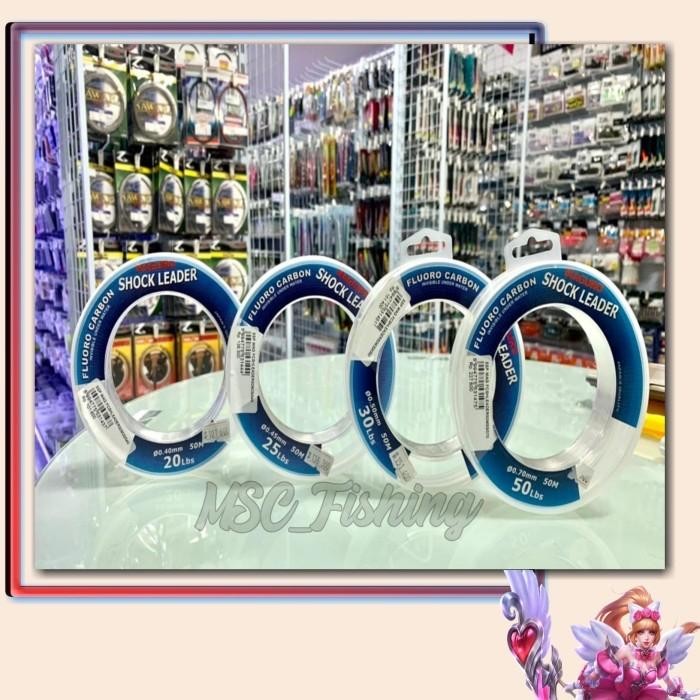 Senar Maguro Shock Leader 50M 20Lb 25Lb 30Lb 50Lb