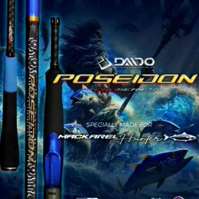 Joran Pancing Daido Poseidon Mackarel Hunter Pe 3-5