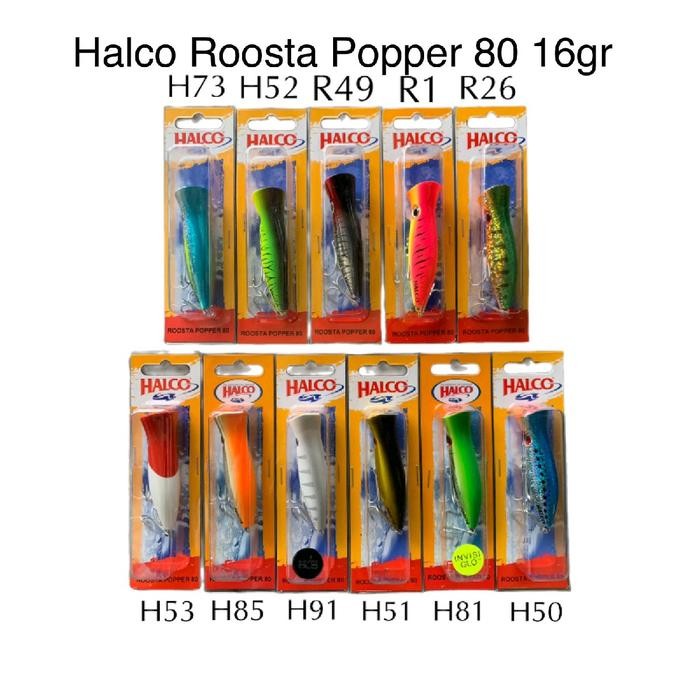 Lure Halco Roosta Popper 80