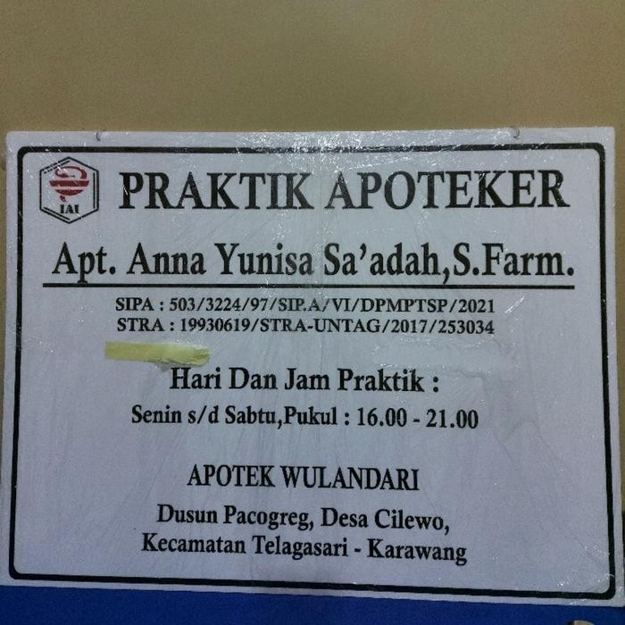 

Terlaris Papan Praktek Apoteker Uk 40X30, Akrilik Papan Praktek Dokter