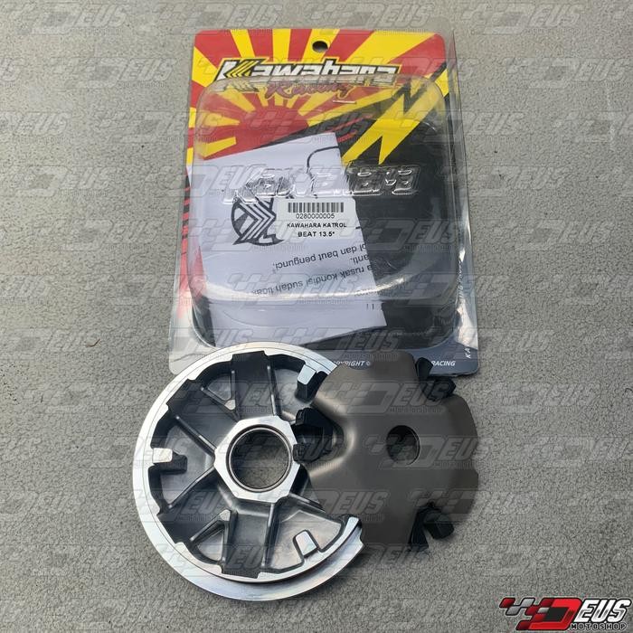 Pulley Set Kawahara Beat Karbu FI ESP 13,5 derajat Rumah Roller