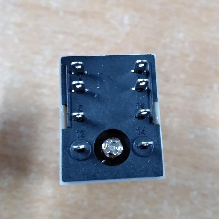 TIMER RELAY H3Y-2 H3Y2 H3Y 2 60S 60 DETIK 12V DC ANV TAIWAN ORIGINAL