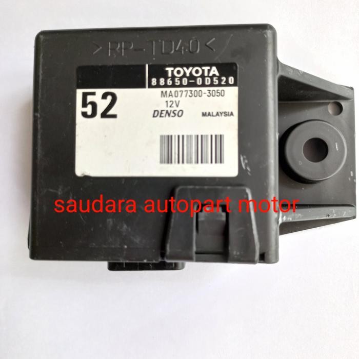 MODUL ECU AMPLIFIER AC TOYOTA ETIOS VALCO 88650-OD520..ORISINIL BARU