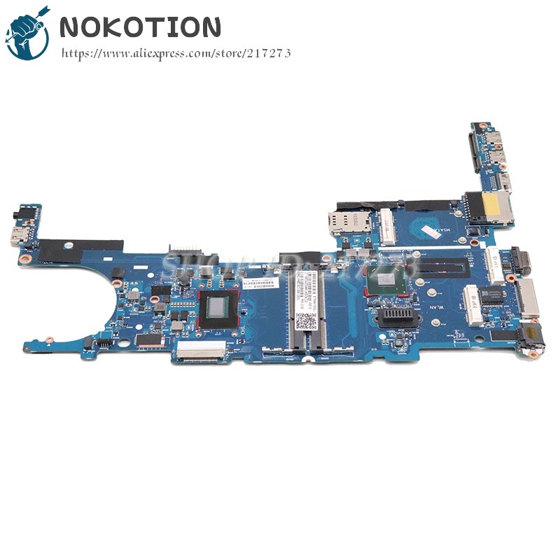 NOKOTION For HP EliteBook Folio 9470M Laptop motherboard i5-3427u cpu 6050A2514101-MB-A02 702849-001