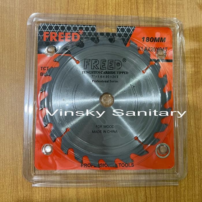 PREMIUM Mata Gerinda Gergaji Potong Kayu 7" Inch