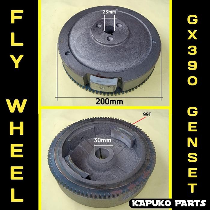 PREMIUM FLYWHEEL MAGNET UNTUK GENSET BENSIN GX 390/GX 420/GX 460/5000-7000W