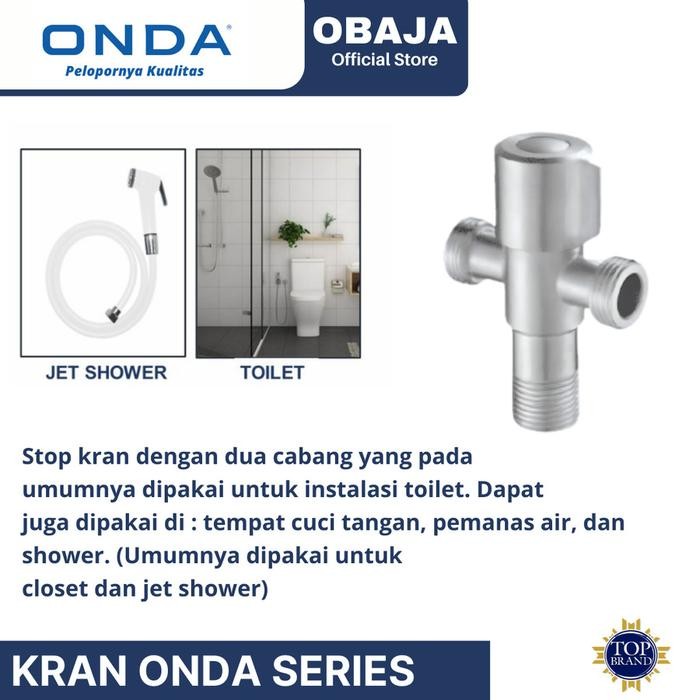 STOP KRAN JF FLOW ONDA / STOP KRAN ONDA