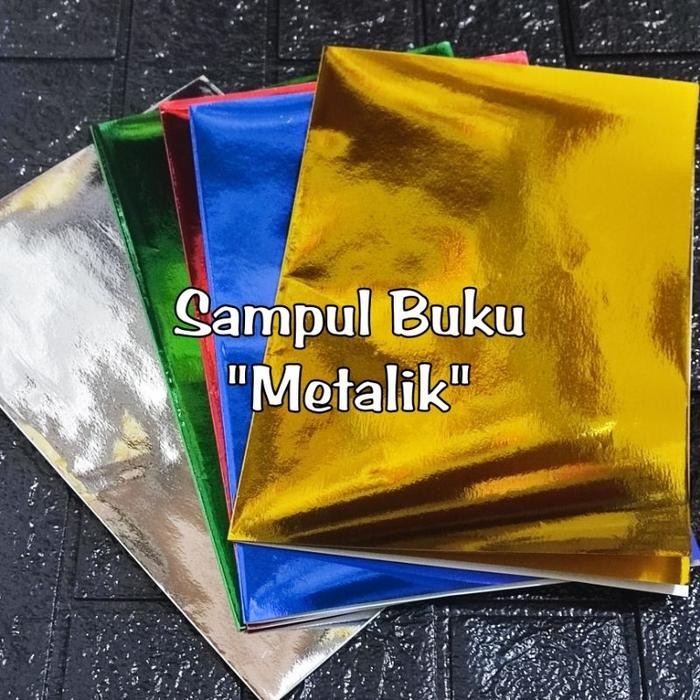 

SAMPUL METALIK untuk Buku Tulis SIDU Kwarto dan CAMPUS Boxy isi 20 lembar