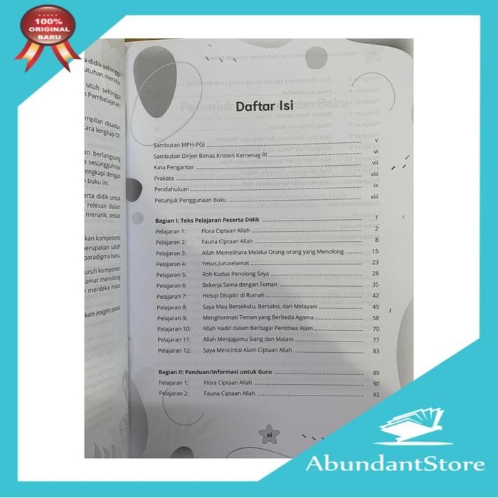 

[Deli Atk] Buku Pendidikan Agama Kristen Dan Budi Pekerti Kurikulum Merdeka Kelas 3 Sd - Pak & Bupek