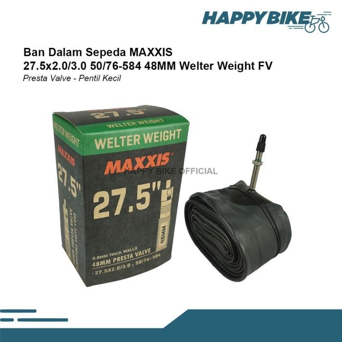 maxxis tube ban dalam sepeda 27.5 x 2.0/3.0 48mm fv ban sepeda mtb downhill [mutu terbaik]