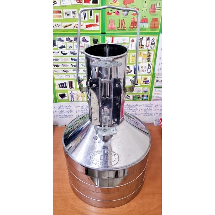 Bejana Ukur Tera Bbm 10 Liter Stainless Steel,Pengukur Volume Cairan