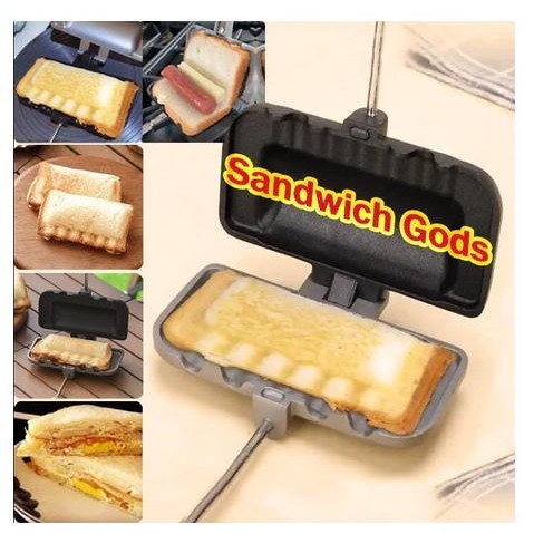 

Cetakan Sandwich Waffle Maker Sandwich Sosis Waffle Maker Alat Cetakan Sandwich Waffle Panjang Pan