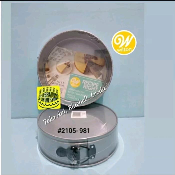 

Wilton Recipe Right Non Stick Round Springform Pan 22.8 Cm H 6.9 ( 9 Inch X 2.75 Inch) ( 2105-981 )