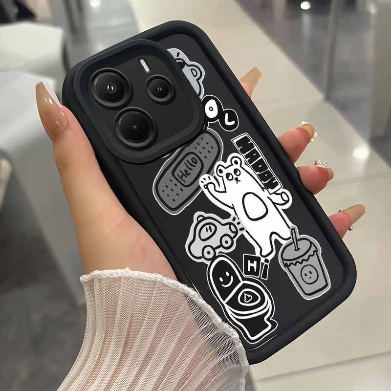 Casing Hp untuk Xiaomi Redmi Note 14 4G Note 14 5G Note 14 Pro 5G POCO X7 5G  Case Casing HP Softcas