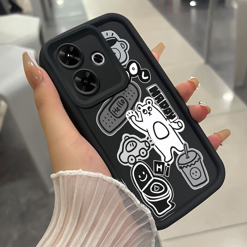 Casing Hp untuk Xiaomi Redmi 13 4G 13 5G 13C POCO M6 4G POCO M6 Plus 5G POCO C65 Case Casing HP Soft