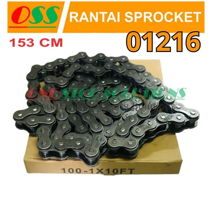 Rantai Sprocket Rs100-1 / Roller Chain Rs 100