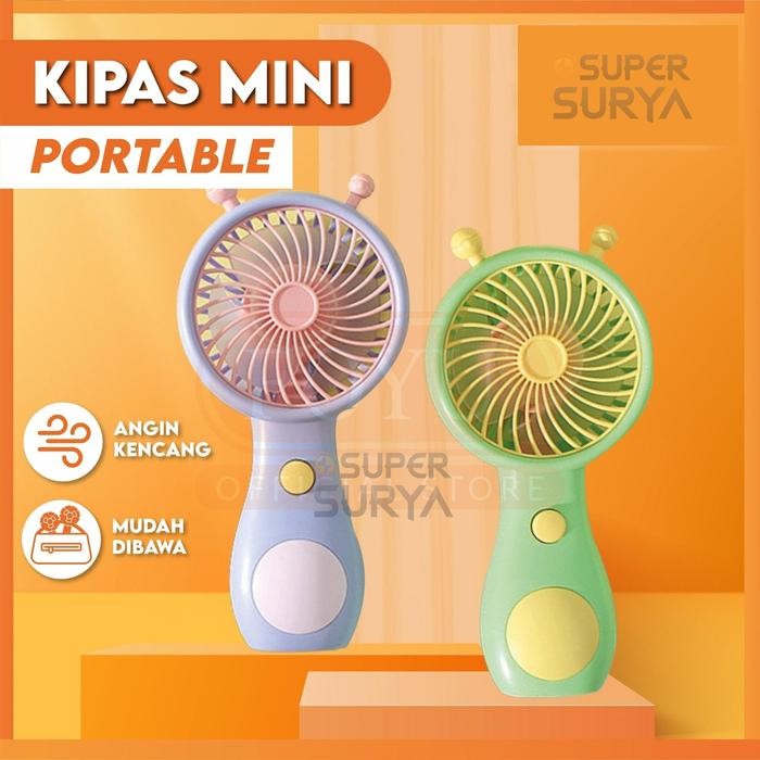 Foyu Kipas Angin Mini Lucu USB Portable Fan kipas jisulife