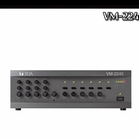 Toa Vm 2240 Ampli Toa System Management Toa Vm2240 Toa 240 W