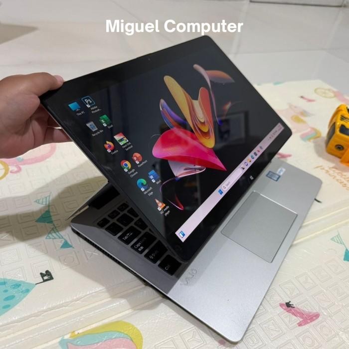 Laptop Sony Vaio Flip 2In1 Vjz13Ba11N Touchscreen Core I5 Gen 6 - 8Gb - Ssd 256Gb