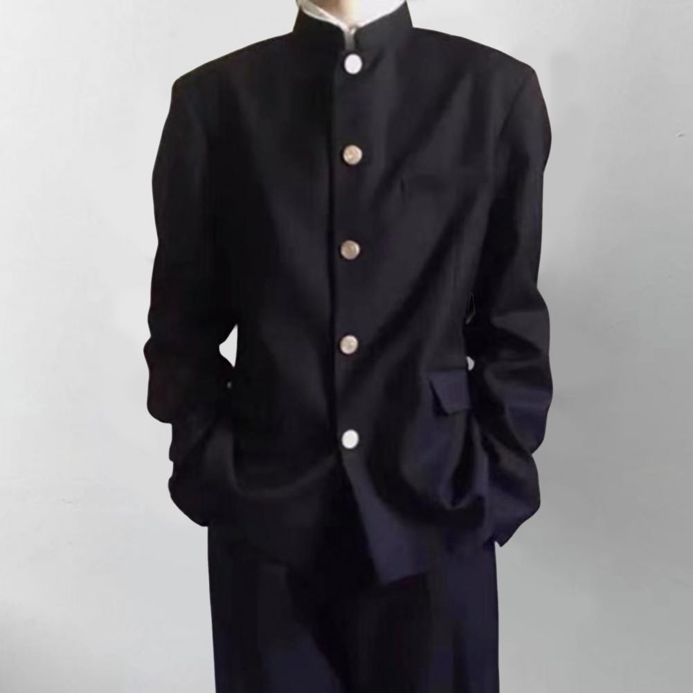 Japanese Style School Uniform Dk Blazers Men'S Western-Style Suit Streetwear High Coolness Fashion