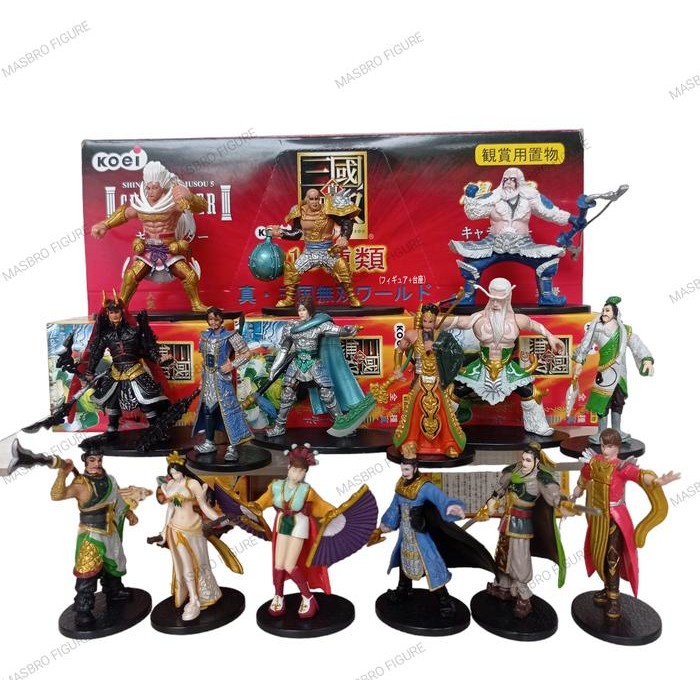 Action Figure Sangokumusou 5 Dynasty Warriors Shin Guanyu Set Isi 15