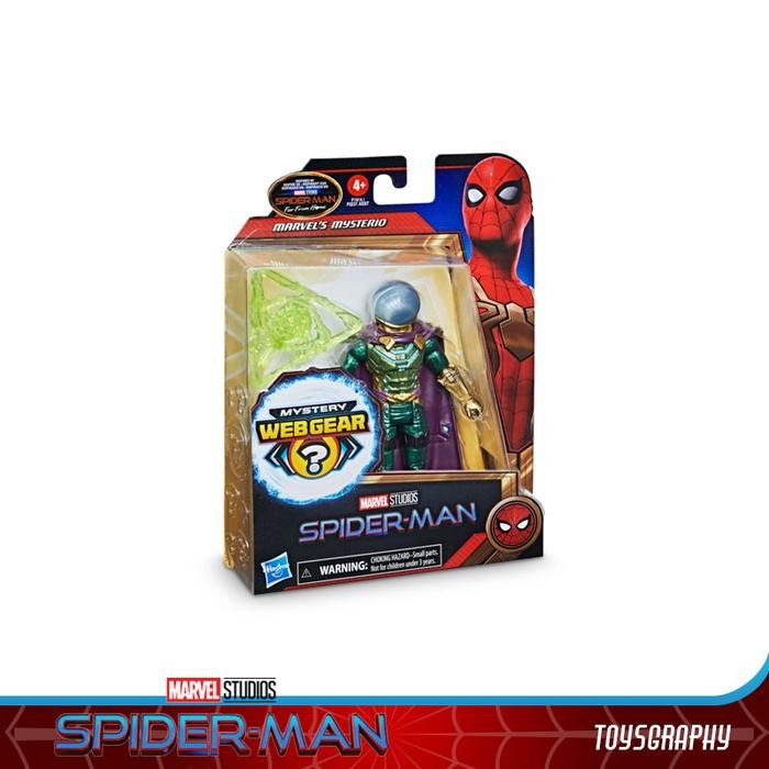 Spider Man MYSTERIO Mystery Web Gear Figure Spiderman 3 No Way Home