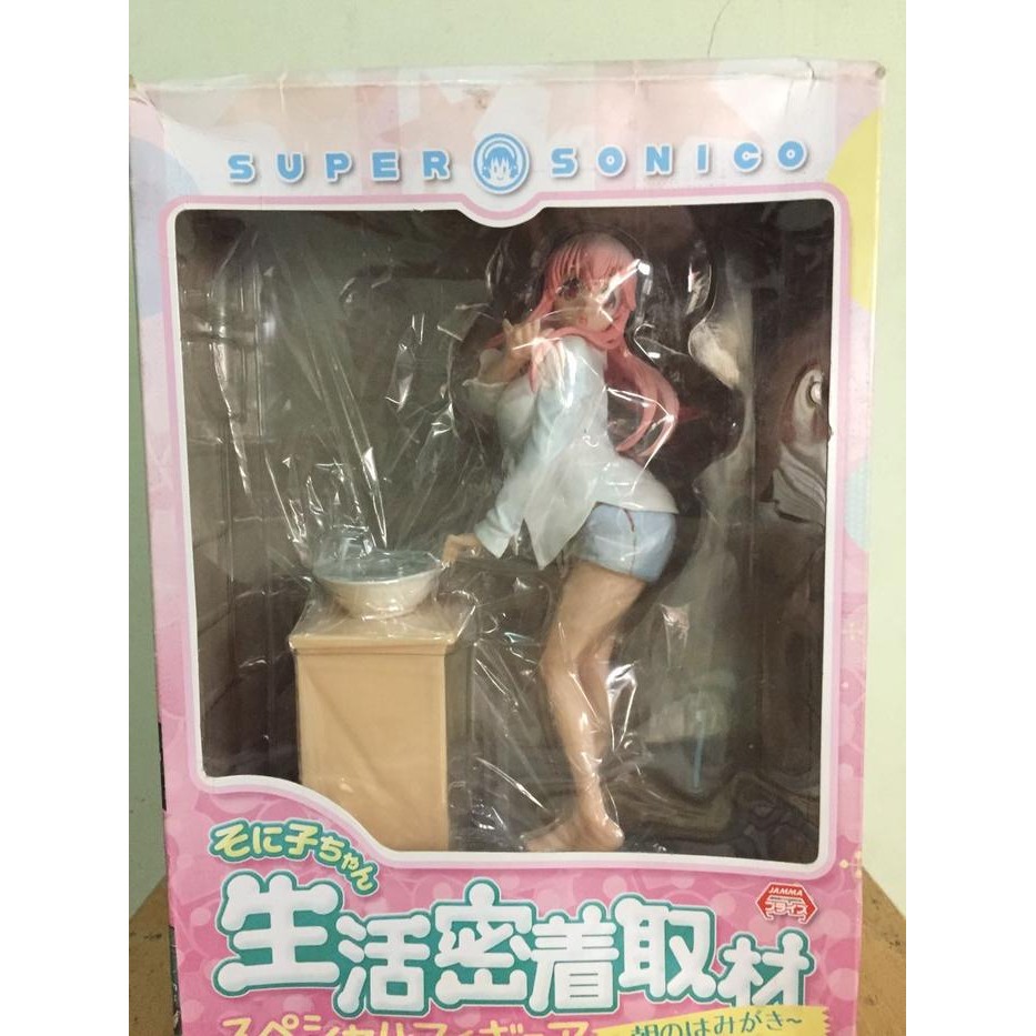 Action Figure super sonico - morning brush