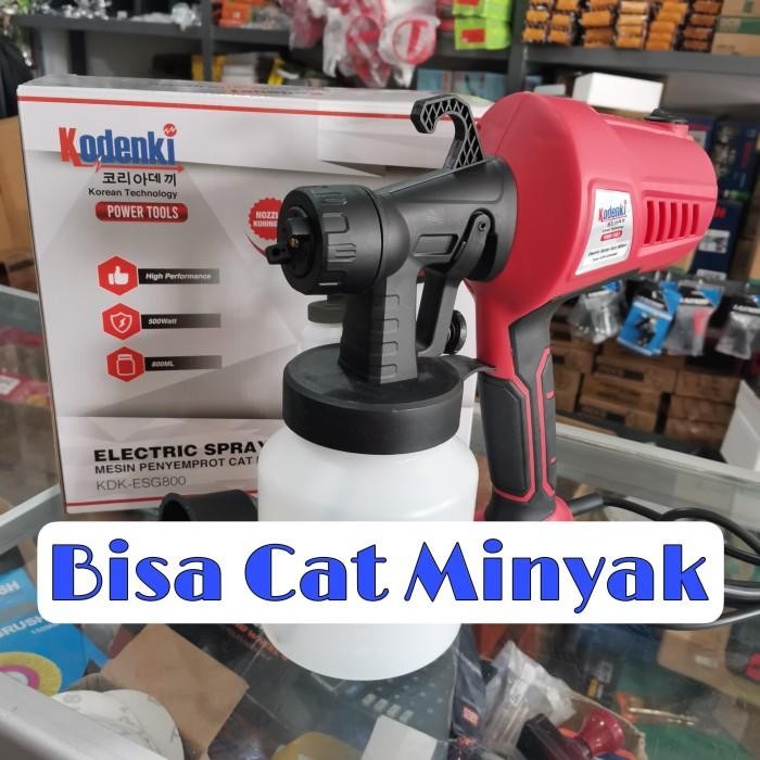 KODENKI ESG800 MESIN SPRAYGUN LISTRIK SPRAY GUN ELEKTRIK SPET CAT LISTRIK KOMPRESOR
