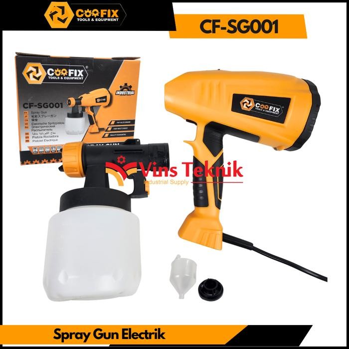 SPRAY GUN ELECTRIK MESIN SEMPROT CAT COOFIX SG001 CF-SG001