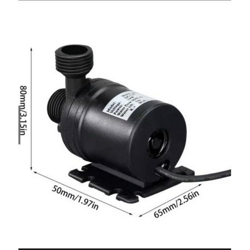 Pompa Ikan, Pendorong Dc 12V 800L/H