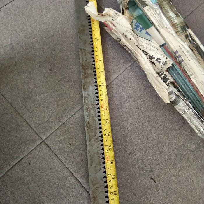 Rack Gear Rel Rell Besi L25Mm Eretan Mesin Bubut L5 L5A Lathe L-5 L-5A