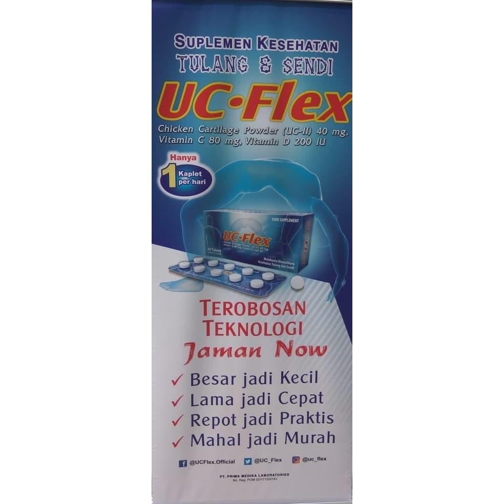 Terlaris- Uc Flex Suplemen Kesehatan Sendi Uc-Flex 1 Box