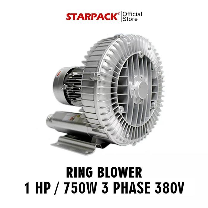 Ring Blower 1 / 750W 3 Phase 380V Blower Kolam Tambak