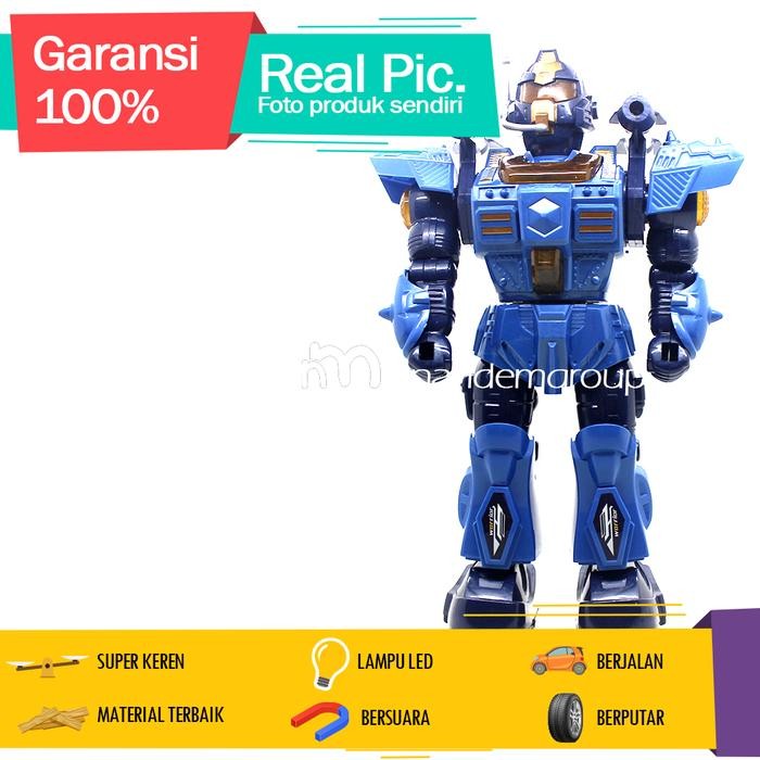 Mainan Anak Robot Robotan Warrior Walking Deformation Ukuran Besar