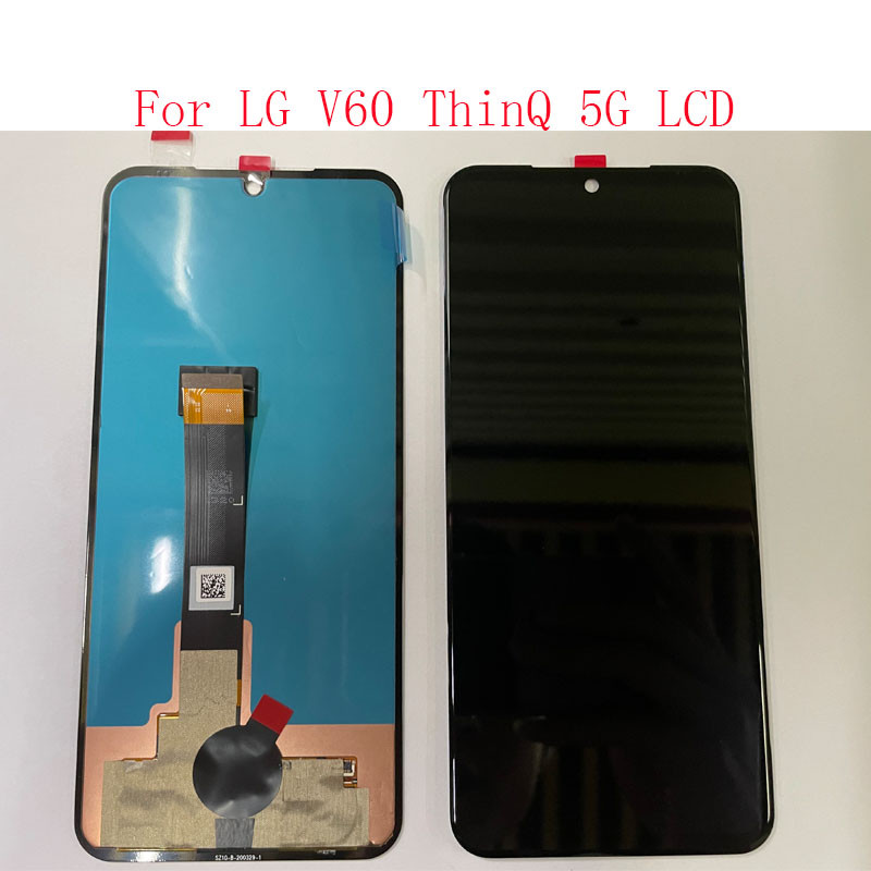 Pantalla LCD de Original 6,8 pulgadas for LG, montaje de digitalizador con Panel táctil, Marco For L