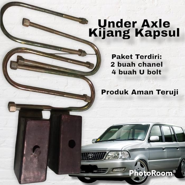 Under Axle Kijang Kapsul/ Ceper Empuk (Under Axcel) Futura Carry Ceper