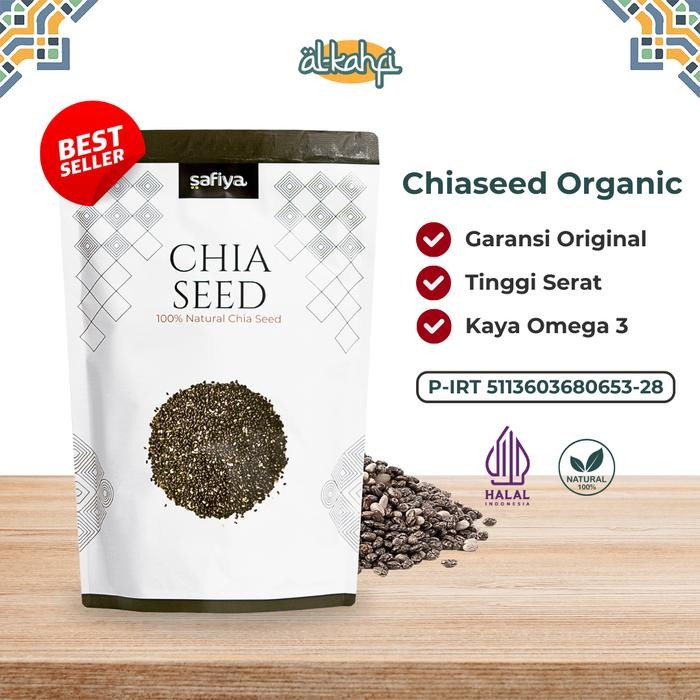 

New Chia Seed 500 Gram Organik Meksiko Black Chiaseed