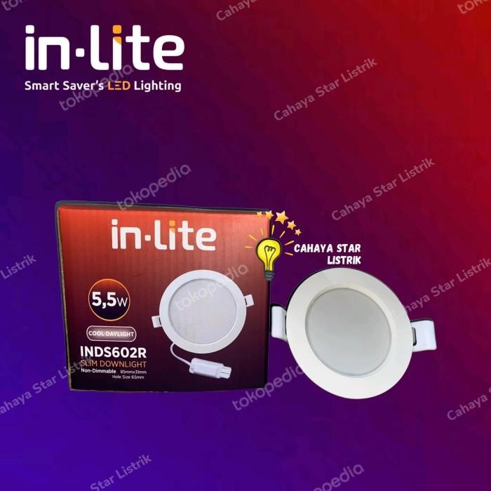 Expert LAMPU LED PLAFON INLITE SLIM DOWNLIGHT 5,5W 5,5 WATT - INDS602R