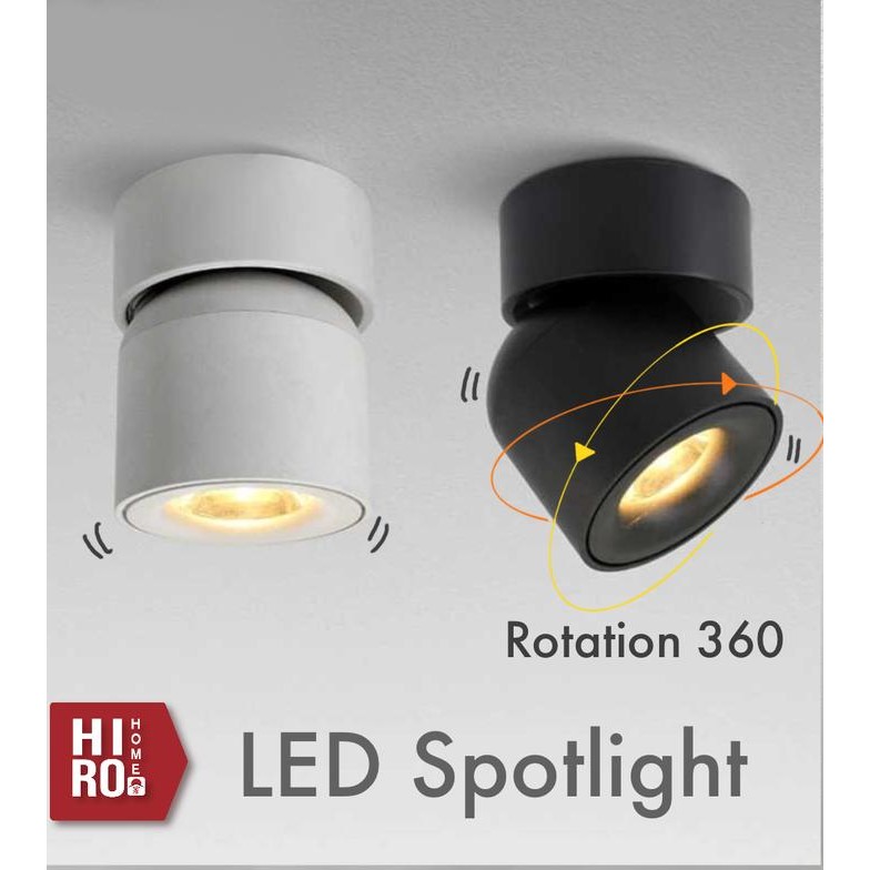 Lampu Spot 360 Spotlight Downlight Led Fitting Sorot Outbow Terlaris