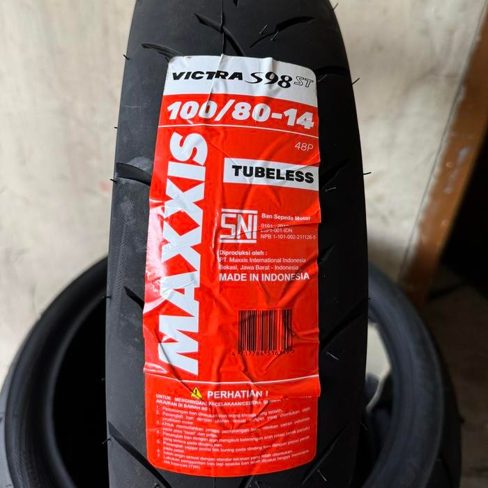MAXXIS VICTRA TUBELESS ( 80/90 - 90/90 - 90/80 - 100/80 - 110/70 - 120/70 - 140/70 ) RING 14