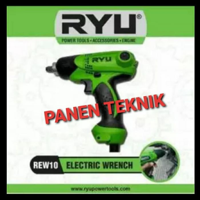 Impact Wrench Ryu Rew 10 Alat Buka Baut Elektrik Listrik