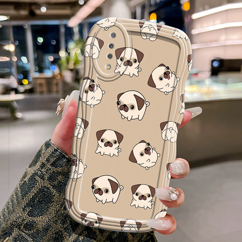 Casing Hp Untuk Samsung Galaxy A7 2018 Case Softcase Kesing Anjing babi ponsel Cesing terbuat dari k