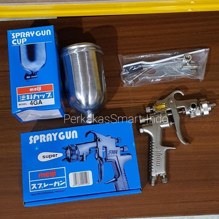 Spray Gun F100 Meiji Tabung Atas/Semprotan Cat F-100/Spit/Spet