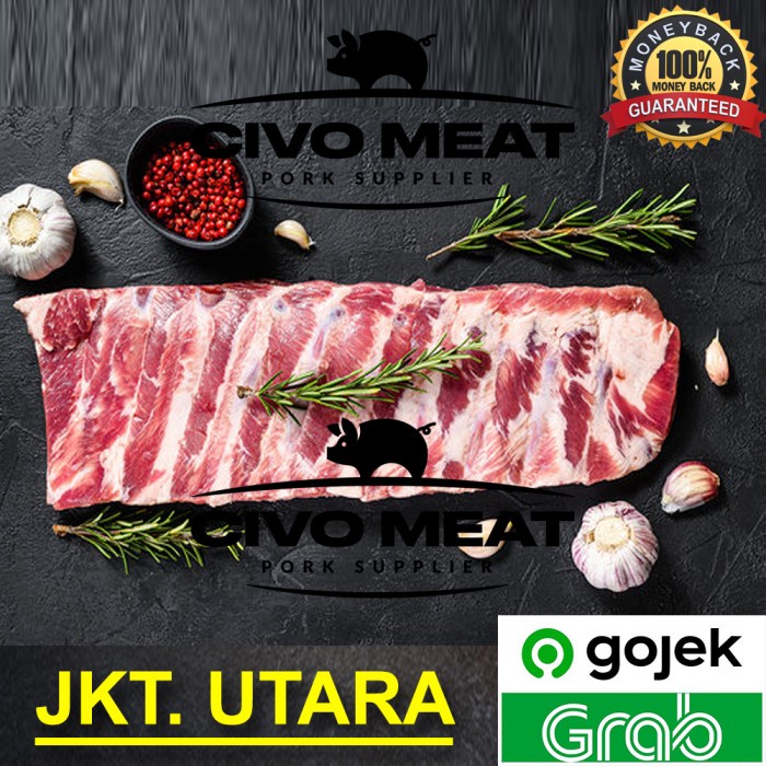 

PORK RIBS BARBEQUE SLAB / IGA MURNI BAKAR (NURI'S / TONY ROMAS) 1KG KODE 1172
