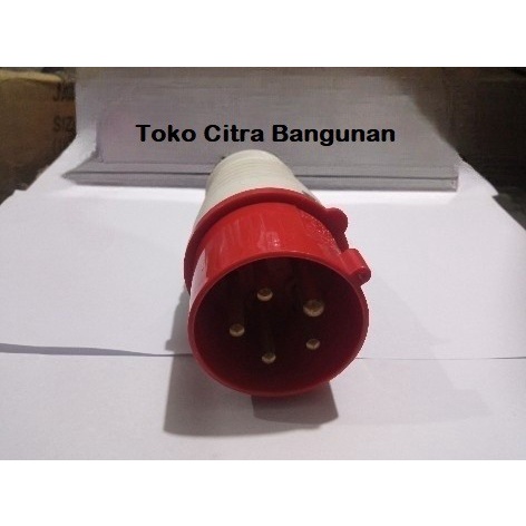 TERBARU STEKER GENSET 5 KAKI 16A COLOKAN MALE TERMINAL MESIN GENERATOR