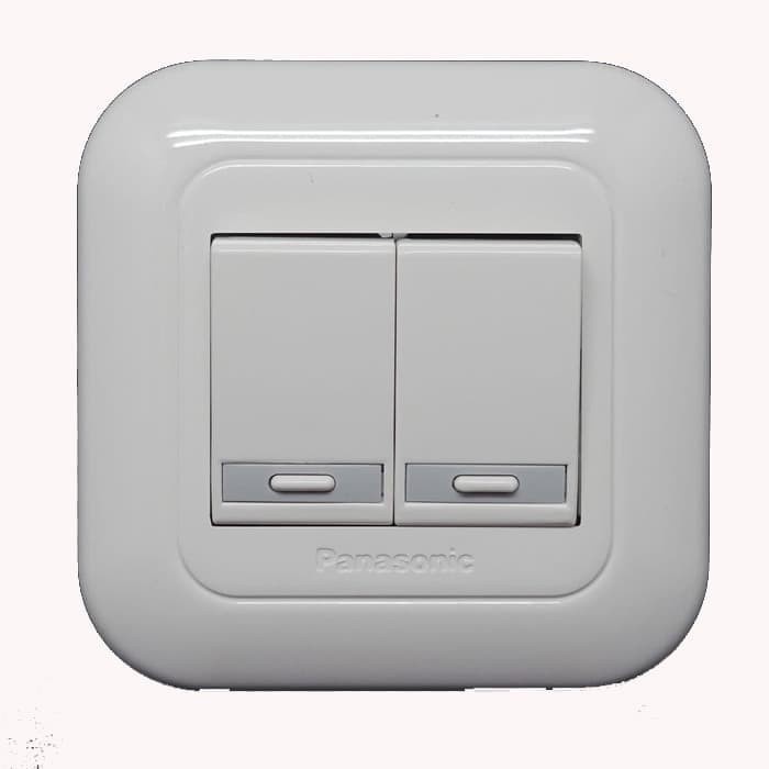 TERBARU SAKLAR DOUBLE PANASONIC SAKLAR SERI PANASONIC WEJ5531